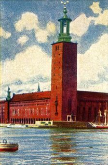 Stockholm City Hall, c1928. Creator: Unknown