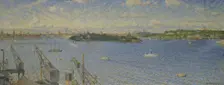 Stockholm Ström from Fjällgatan, 1925. Creator: Nils Kreuger
