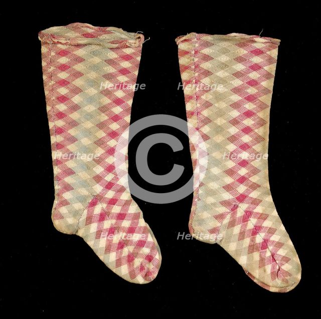 Stockings, American, 1860-70. Creator: Unknown.