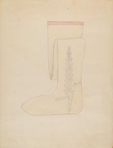 Stockings, c. 1936. Creator: Margaret Concha