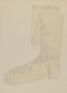 Stockings, c. 1936. Creator: Melita Hofmann
