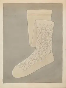 Stockings, c. 1937. Creator: Rosalia Lane