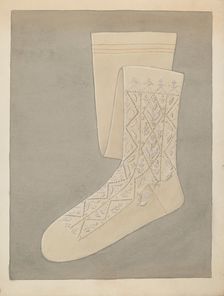 Stockings, c. 1937. Creator: Rosalia Lane