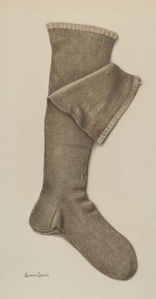 Stockings, c. 1938. Creator: H. Langden Brown