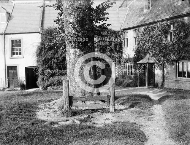 Stocks, Stow On The Wold, Gloucestershire,c1860-c1922. Artist: Henry Taunt