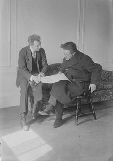 Stokowski & H. Kindler, 1918. Creator: Bain News Service