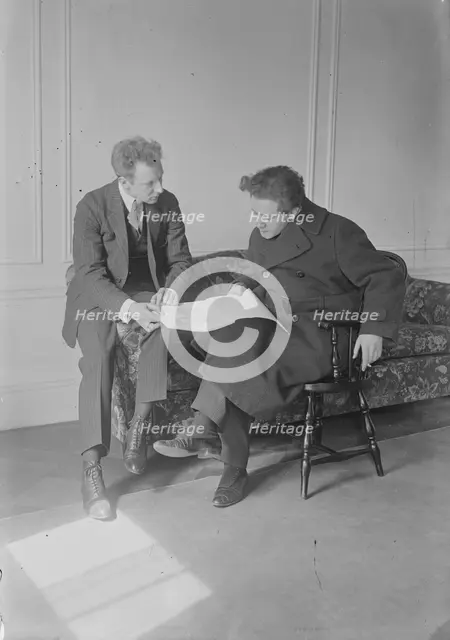 Stokowski & H. Kindler, 1918. Creator: Bain News Service.