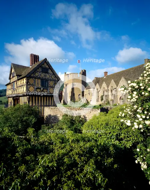 Stokesay Castle, c1990-2010. Artist: Unknown.