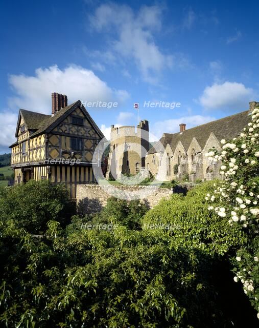 Stokesay Castle, c1990-2010. Artist: Unknown.