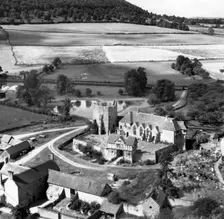 Stokesay Castle, Shropshire, 1948. Artist: Aerofilms