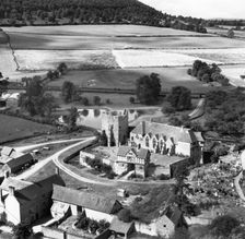 Stokesay Castle, Shropshire, 1948. Artist: Aerofilms