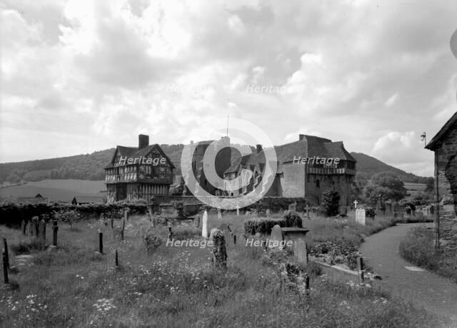 Stokesay Castle, Shropshire, 1959. Artist: Herbert Felton