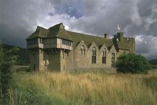 Stokesay Castle, Shropshire, 1996. Artist: N Corrie