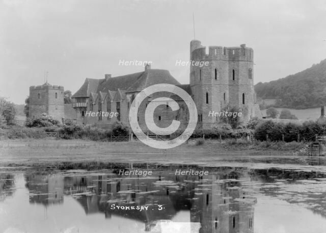 Stokesay Castle, Shropshire, c1930. Artist: WA Call