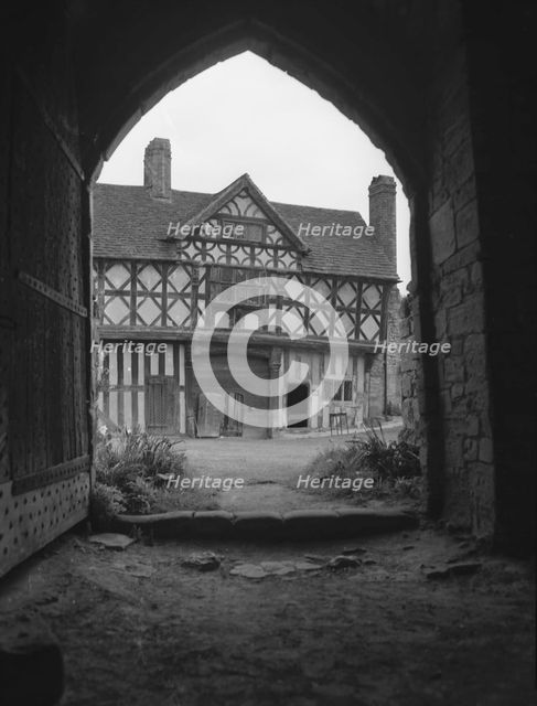 Stokesay Castle, Shropshire, c1955. Creator: Arthur Charles Kirby Ware.