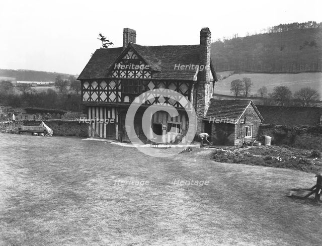 Stokesay Castle, Shropshire, c1955. Creator: Arthur Charles Kirby Ware.