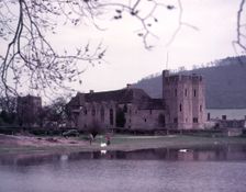 Stokesay Castle, Shropshire, c1955. Creator: Arthur Charles Kirby Ware