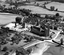 Stokesay Castle, Shropshire, July 1948. Artist: Aerofilms