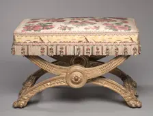 Stool, 1786-1787. Creator: Jean-Baptiste-Claude Sené (French, 1748-1803)