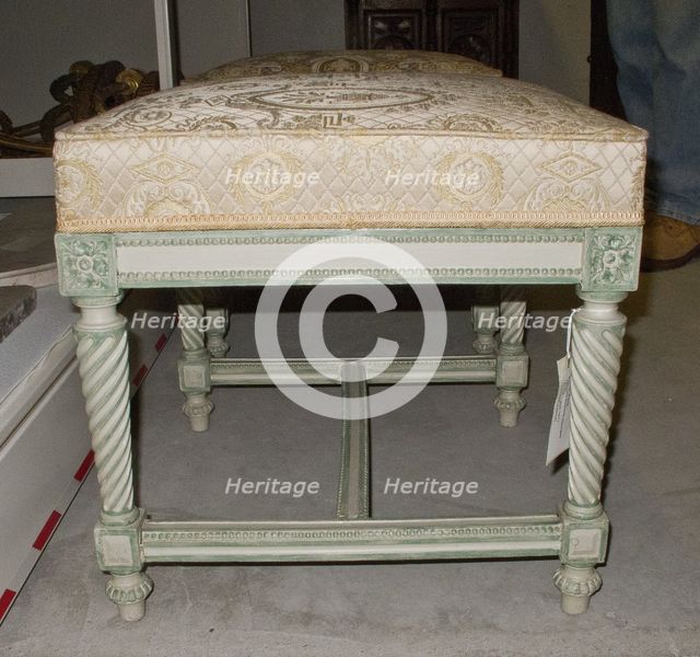 Stool, 1805-1813. Creator: François-Honoré-Georges Jacob (French, 1770-1841); Georges Jacob (French, 1739-1814).