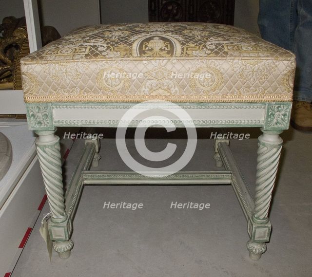 Stool, 1805-1813. Creator: François-Honoré-Georges Jacob (French, 1770-1841); Georges Jacob (French, 1739-1814).