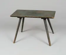 Stool, 1817/37. Creator: Unknown