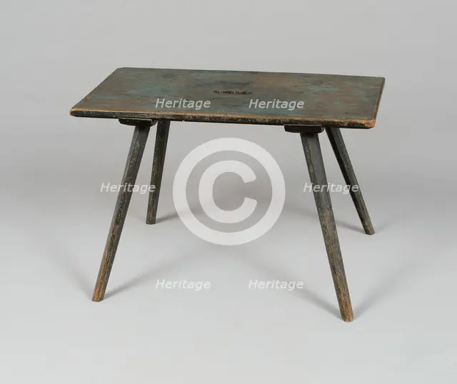 Stool, 1817/37. Creator: Unknown.