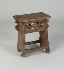 Stool, Europe, 15th century. Creator: Unknown