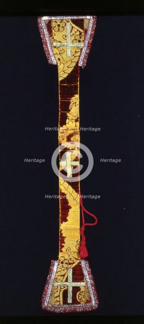 Stole, Spain, 15th century. Creator: Unknown.