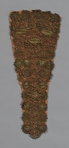 Stomacher, Norway, 18th century. Creator: Unknown