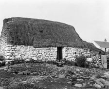 Stone cottage, Ireland c1895. Creator: Robert Augustus Henry L'Estrange