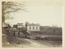 Stone Church, Centreville, Virginia, March 1862. Creators: Barnard & Gibson, George N. Barnard, James F. Gibson