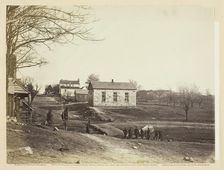 Stone Church, Centreville, Virginia, March 1862. Creators: Barnard & Gibson, George N. Barnard, James F. Gibson