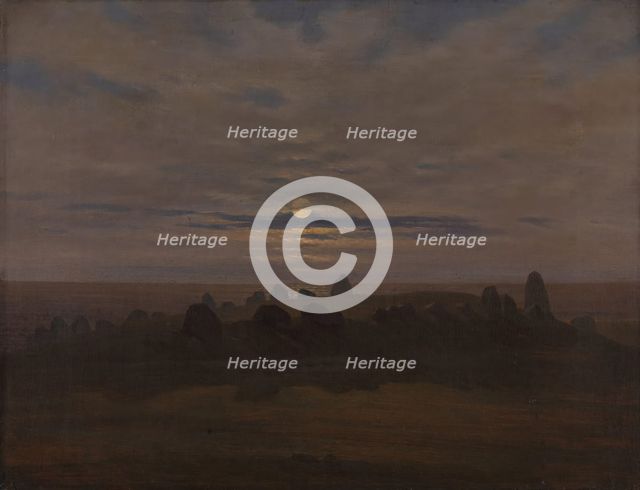 Stone Age Mound, c1820. Creator: Carl Gustav Carus.