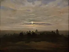 Stone age stronghold at Nobbin, island of Rügen. Artist: Carus, Carl Gustav (1789-1869)