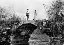 Stone arch, King's Highway bridge, Panama, c.between 1910 and 1920. Creator: Unknown