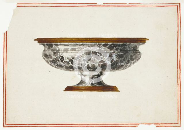 Stone Basin, n.d. Creator: Giuseppe Grisoni.