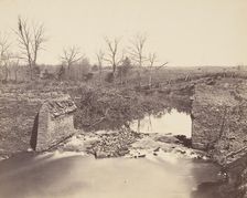 Stone Bridge - Bull Run, 1862. Creator: Mathew Brady