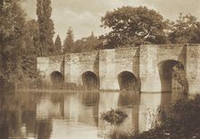 [Stone bridge]. From the album: Photograph album - England, 1920s. Creator: Harry Moult