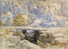 Stone Bridge, Wales, 1844-1856. Creator: David Cox the Elder