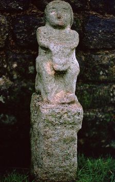 Stone figure from a Mithraeum near Hadrian's Wall, 3rd century