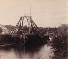 Stone-lifting machine number two [Russian Empire], 1909. Creator: Sergey Mikhaylovich Prokudin-Gorsky