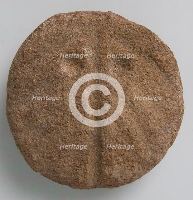 Stone Roundel, Coptic, 4th-7th century. Creator: Unknown.