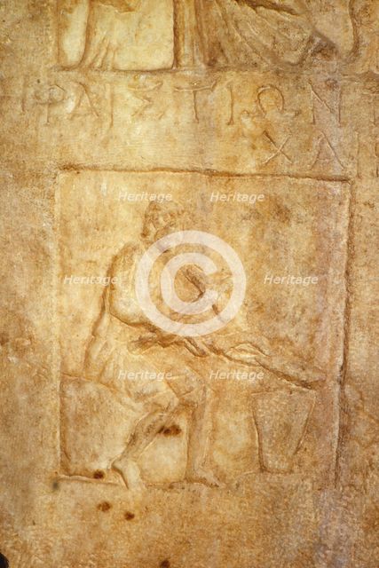 Stone relic of Hephaistos, Roman Smith-God, Turkey, 20th century. Artist: Unknown.