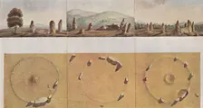 Stone Rings - Old Keig, Balquhain, Balgorkar 1827, (1946). Artist: I Logan