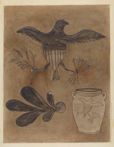 Stoneware Crock, 1935/1942. Creator: Yolande Delasser