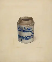 Stoneware Crock, 1938. Creator: Edward W. Buechner