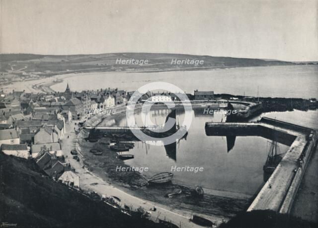 'Stonehaven - The Harbour', 1895. Artist: Unknown.