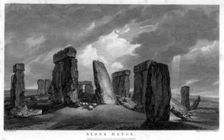 Stonehenge, 1786.Artist: William Byrne