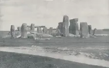 Stonehenge 1910. Artist: Photochrom Co Ltd of London